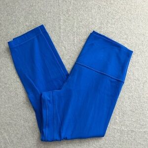 Lululemon Athletica Electric Blue Leggings